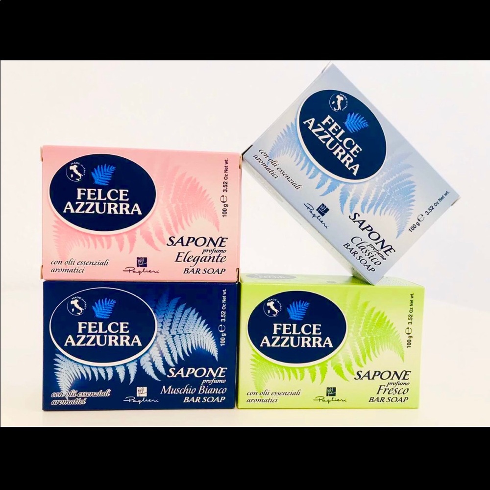 4 Soaps Bundle 🇮🇹Felce Azzurra